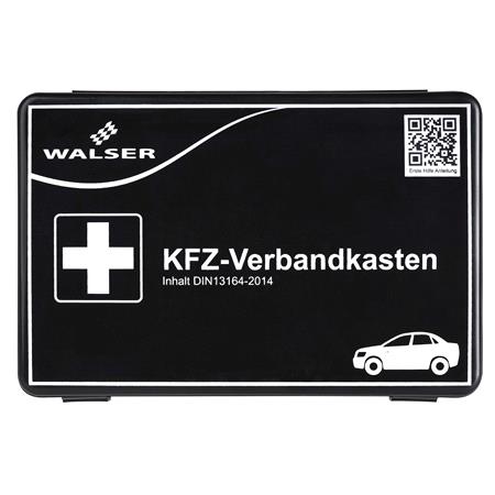 KFZ First Aid Kit   Black