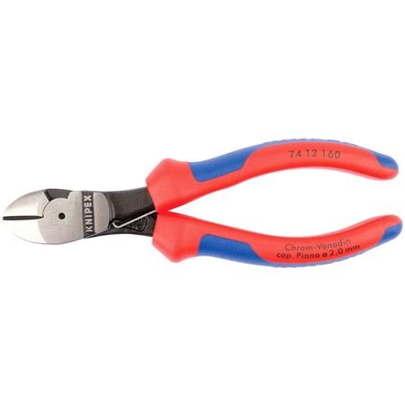 Knipex 44268 160mm High Leverage Diagonal Side Cutters with Return Spring