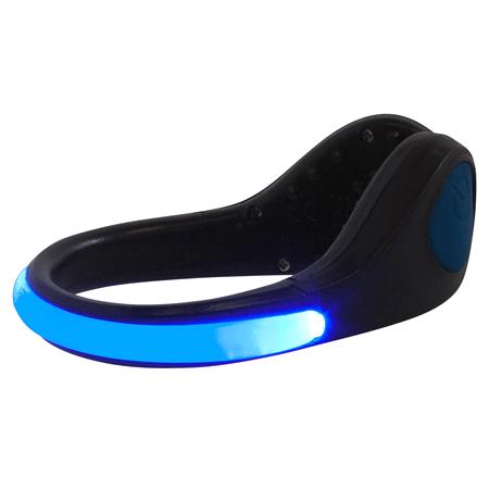 Hi Vis  Reflective LED Shoe Clip in Blue