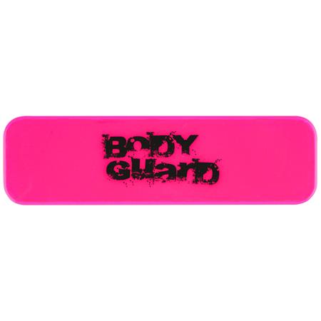 Hi Vis  Reflective Neon Sticker 70x22mm in Pink