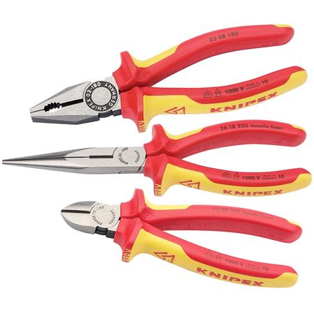 Knipex 44948 VDE Plier Assembly Pack (3 Piece)