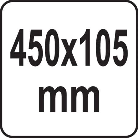 WOODEN MITER BOX 450x105MM
