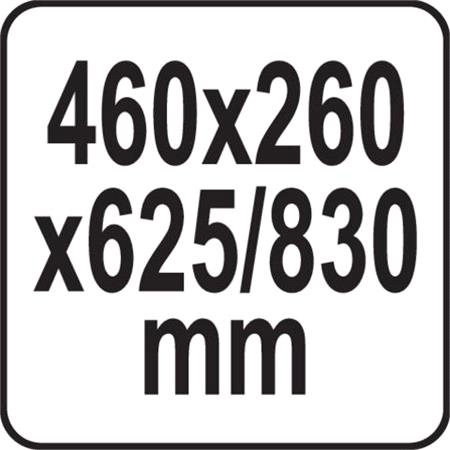TROLLEY TOOL BOX 2 SEGMENTS