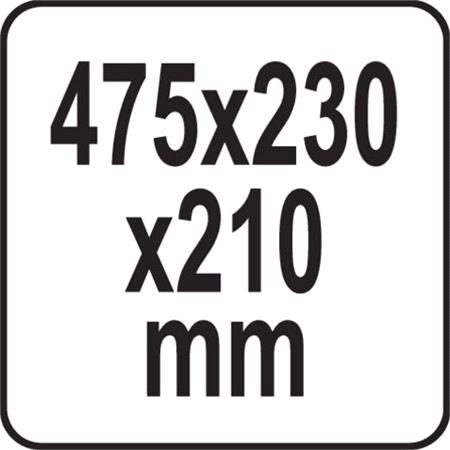 TOOL BOX 472x230x210MM (19")