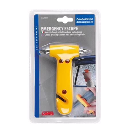 Basic Emergency Hammer and Seat Belt Cutter