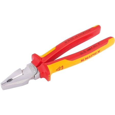 Knipex 49169 225mm Fully Insulated High Leverage Combination Pliers