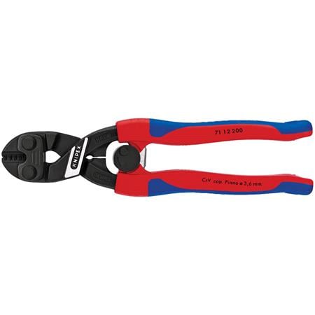 Knipex 49188 200mm Cobolt Compact Bolt Cutters with Sprung Handles