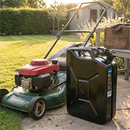 Draper Tools 20L Steel Fuel Can   Black (07257)