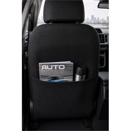 PLATINUM Style Seat Covers (Black/Red) For Citroen C ZERO 2010 Onwards