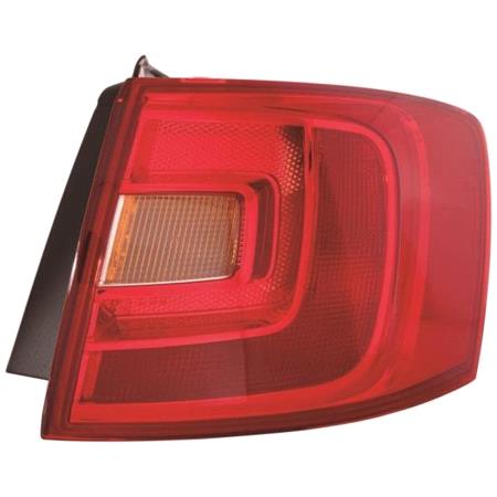 Right Rear Lamp (Outer, On Quarter Panel, Supplied Without Bulbholder) for Volkswagen JETTA IV 2011 on