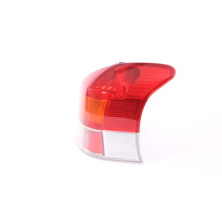 Right Rear Lamp (With Amber Indicator, Supplied Without Bulb Holder) for Toyota YARIS 2009 2011