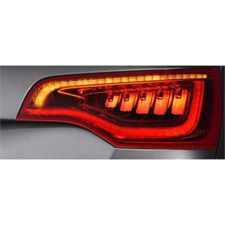 Right Rear Lamp (On Tailgate, LED, Original Equipment) for Audi Q7 2010 on