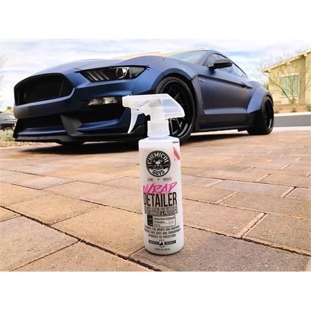 Chemical Guys Wrap Detailer Gloss Enhancer And Protectant For Vinyl Wraps (16oz)