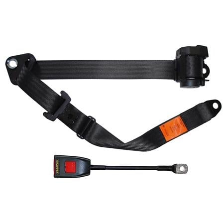 Seat Belt   Auto Lap & Diagonal   Black