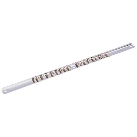 Draper 50548 1 4 inch Sq. Dr. Retaining Bar with 18 Clips (400mm)