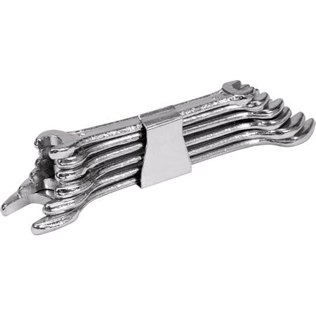 DOUBLE OPEN END SPANNER SET 6PCS