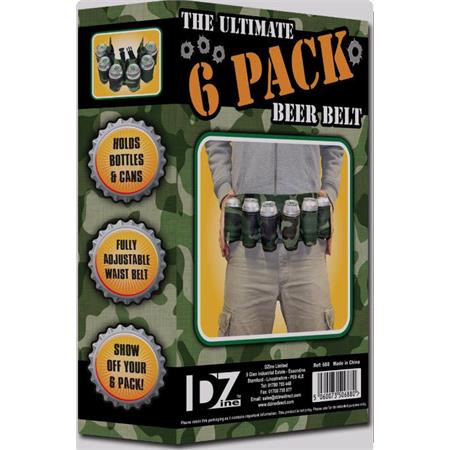 The Ultimate 6 Pack Beer Belt