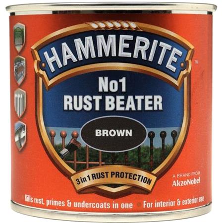 Hammerite No.1 Rust Beater Dark Brown 250ml