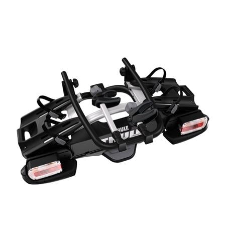 Thule VeloCompact 925 black tow bar mounted bike rack (wheel support)   2 bikes