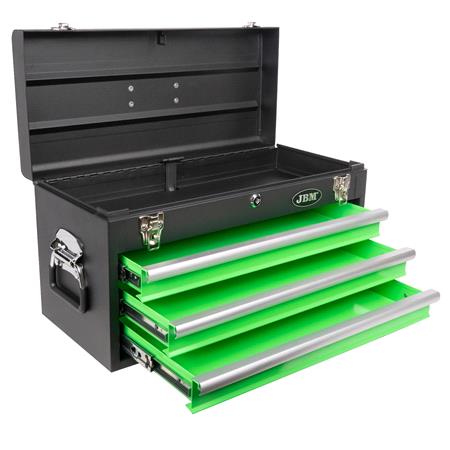 JBM 3 Drawer Tool Chest Box With Superior Compartment 