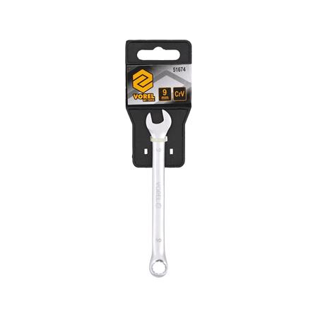 COMBINATION SPANNER CrV 9MM SATIN