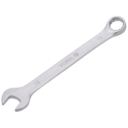 COMBINATION SPANNER CrV 15MM SATIN
