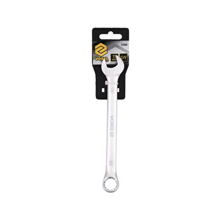 COMBINATION SPANNER CrV 15MM SATIN
