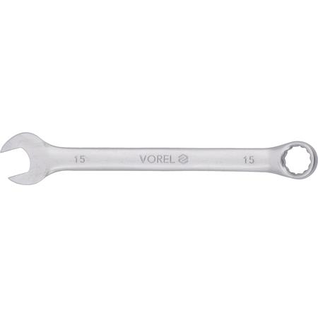 COMBINATION SPANNER CrV 15MM SATIN