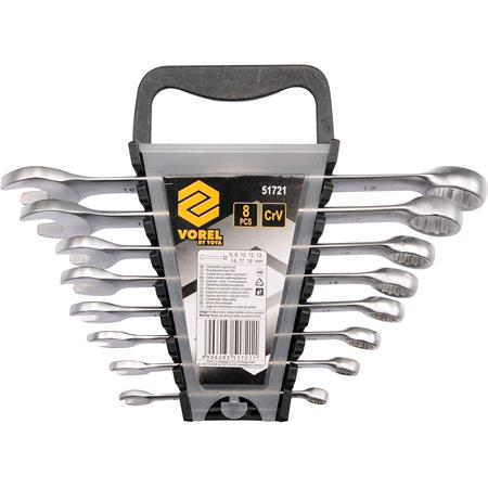 COMBINATION SPANNER SET 8PCS  6 19MM
