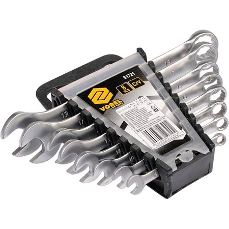 COMBINATION SPANNER SET 8PCS  6 19MM