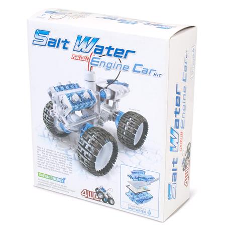 Salt Water 4 x 4 Engine Car   Build & Learn