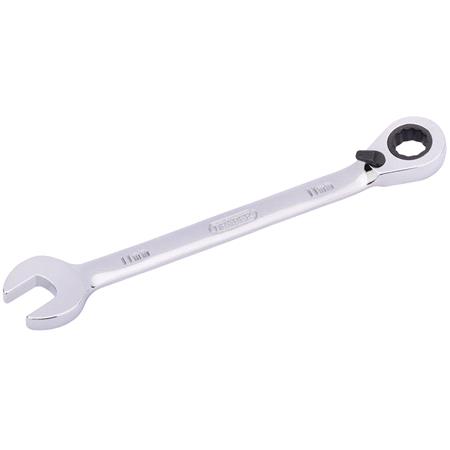 Draper 51977 11mm Draper 51977 Hi Torq Metric Reversible Ratcheting Combination Spanner