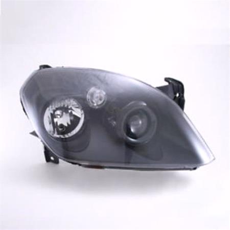 Right Headlamp (With Black Bezel, Supplied With Motor, Original Equipment) for Opel TIGRA TwinTop 2004 on