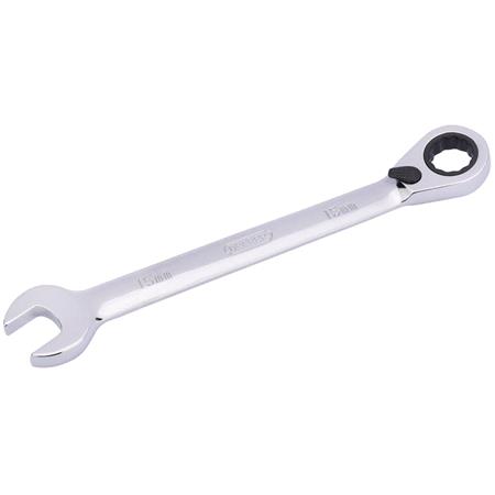 Draper 52003 15mm Draper 52003 Hi Torq Metric Reversible Ratcheting Combination Spanner