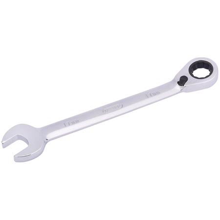 Draper 52005 17mm Draper 52005 Hi Torq Metric Reversible Ratcheting Combination Spanner