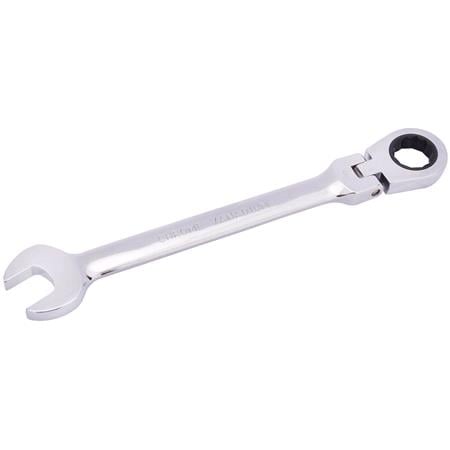 Draper 52021 19mm Draper 52021 Hi Torq Metric Flexible Head Ratcheting Combination Spanner