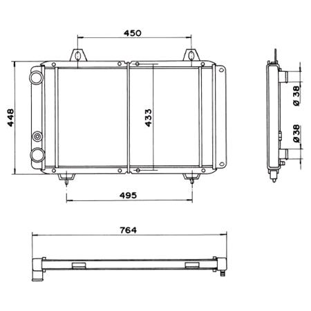 NRF Radiator   52035