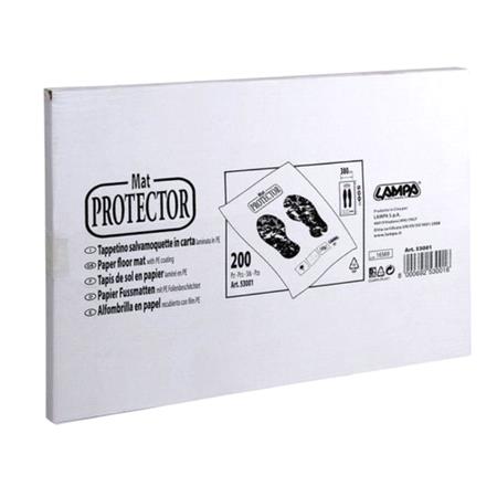 Paper Moquette Protector, 200 Piece Dispenser