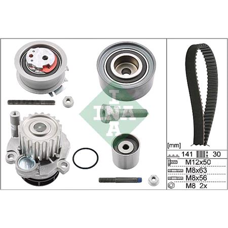 INA Timing Belt Kit with Water Pump   530046330