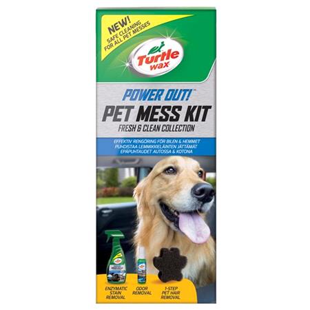 Turtle Wax Power Out!   Pet Mess Kit
