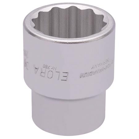 Elora 53053 1.1 2 inch, 1 inch Square Drive Bi Hexagon Socket