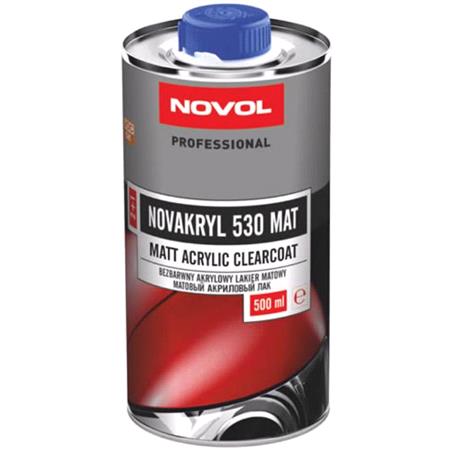 Novakryl 530   Acryl Clearcoat 2+1, Matt Finish, 500ml