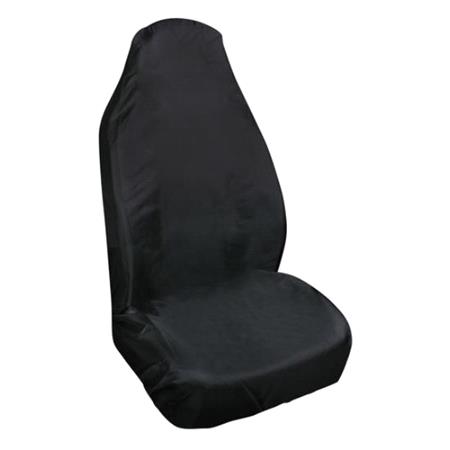 Slip on seat Protector   Black