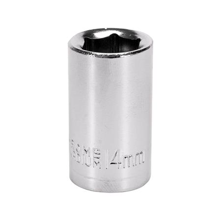 SOCKET 6PT 1/2" 14MM