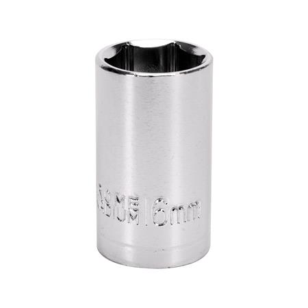 SOCKET 6PT 1/2" 16MM