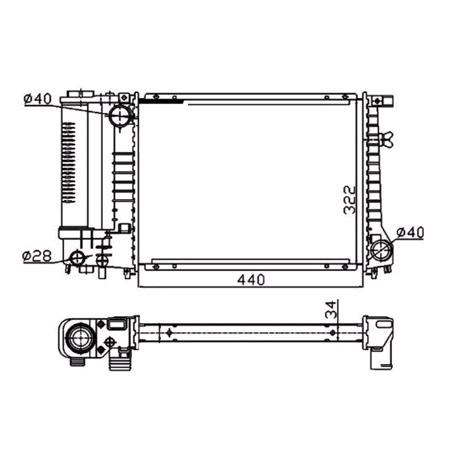 NRF Radiator   53426A