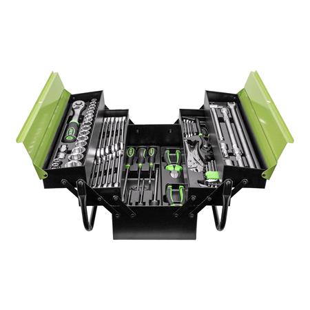 JBM 64 PIECES CANTILEVER TOOL BOX SET 