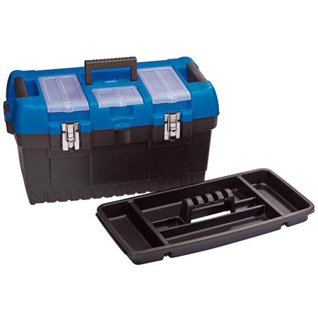 Draper 53887 560mm Large Tool Box with Tote Tray