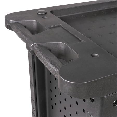 JBM 7 Drawer Tool Cabinet With Tools   Green