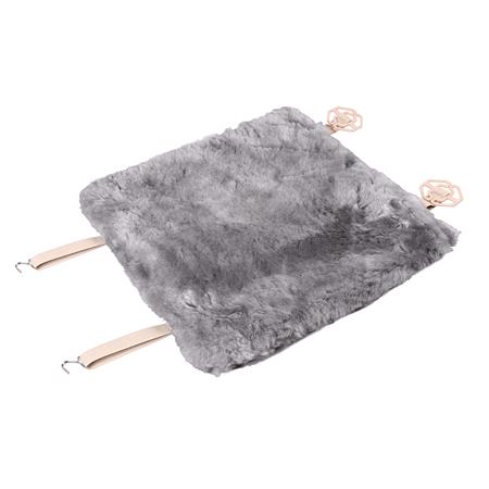 Comfort Max, sheepskin seat cushion   Grey